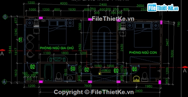 thiết kế nhà phố,Nhà phố,Bản vẽ hoàn thiện,Bản vẽ autocad